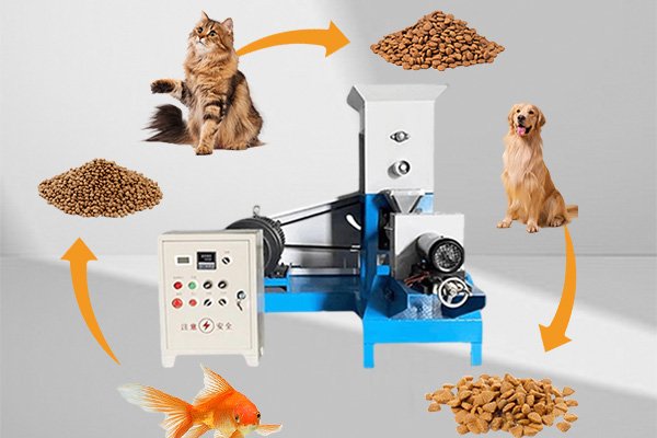 ST-PH-40 small floating fish feed extruder machine for home use
