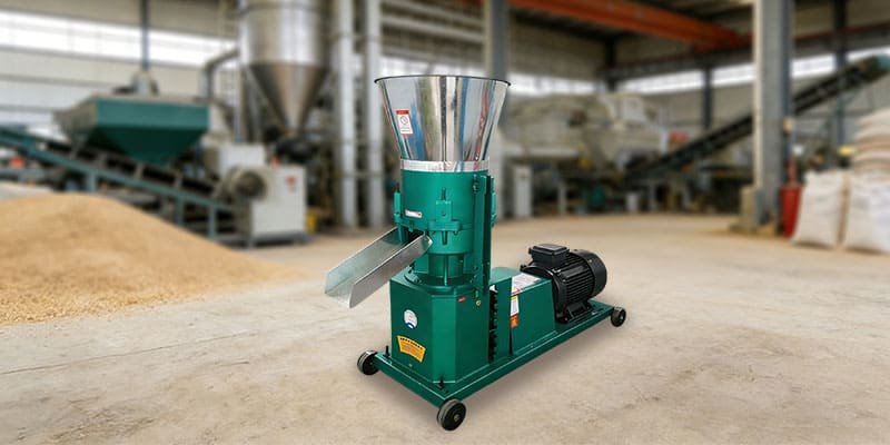 What are the typical power requirements for a small home-use feed pellet machine