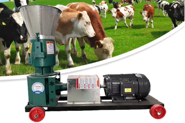 ST-150 electric animal feed pellet machine for small farm