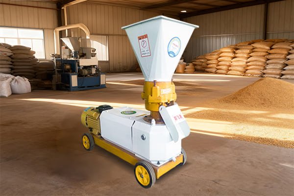 ST-160 flat die feed pellet mill for poultry feed production