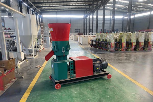 ST-400 industrial flat die feed pellet mill for livestock