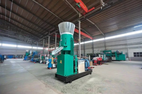 ST-500 automatic industrial feed pellet mill machine line