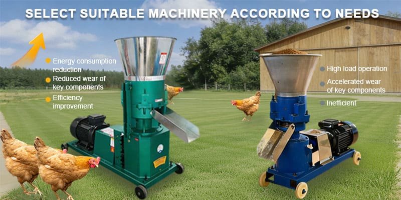 Upgrading to a Higher Capacity Machine a slightly larger, new machine next to an old, smaller one