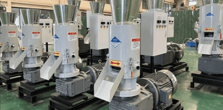 Household wood pellet machine