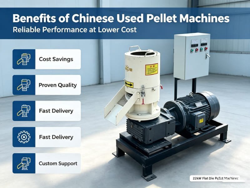Benefits of Chinese Used Pellet Machines