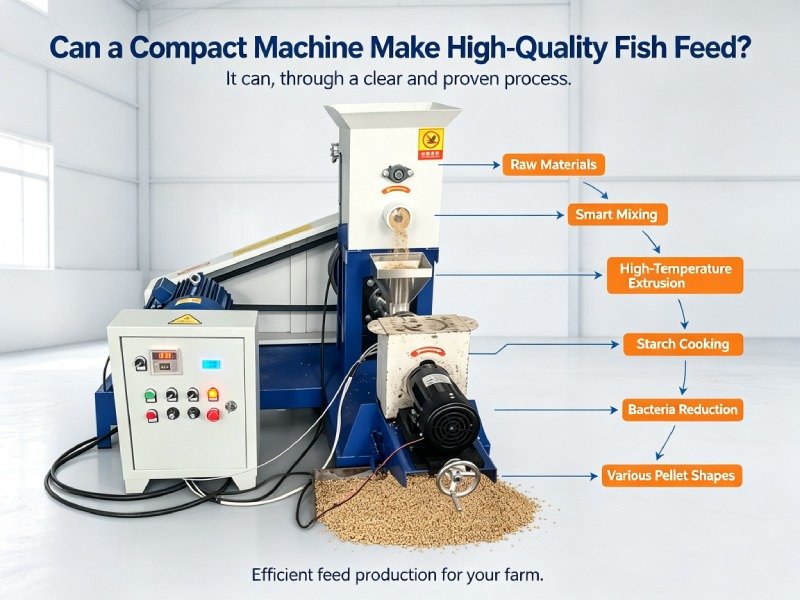 Fish Feed Extrusion Process