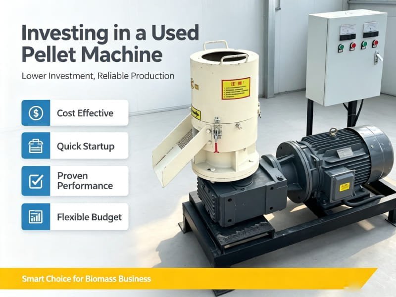 Investing in a Used Pellet Machine
